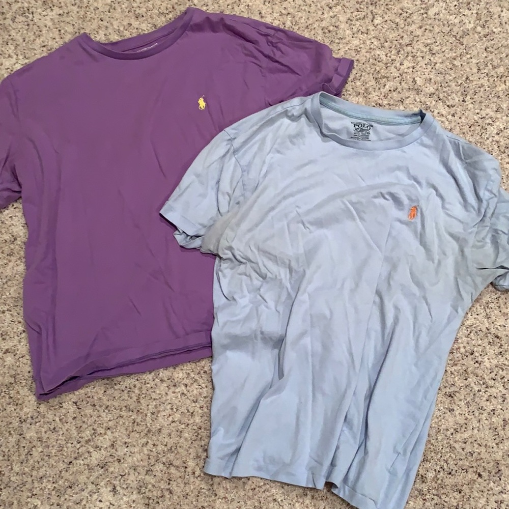 Bundle of two (2) Polo Ralph Lauren short sleeve tees
